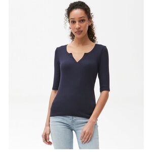 Michael Stars one size 3/4 Sleeve Top
